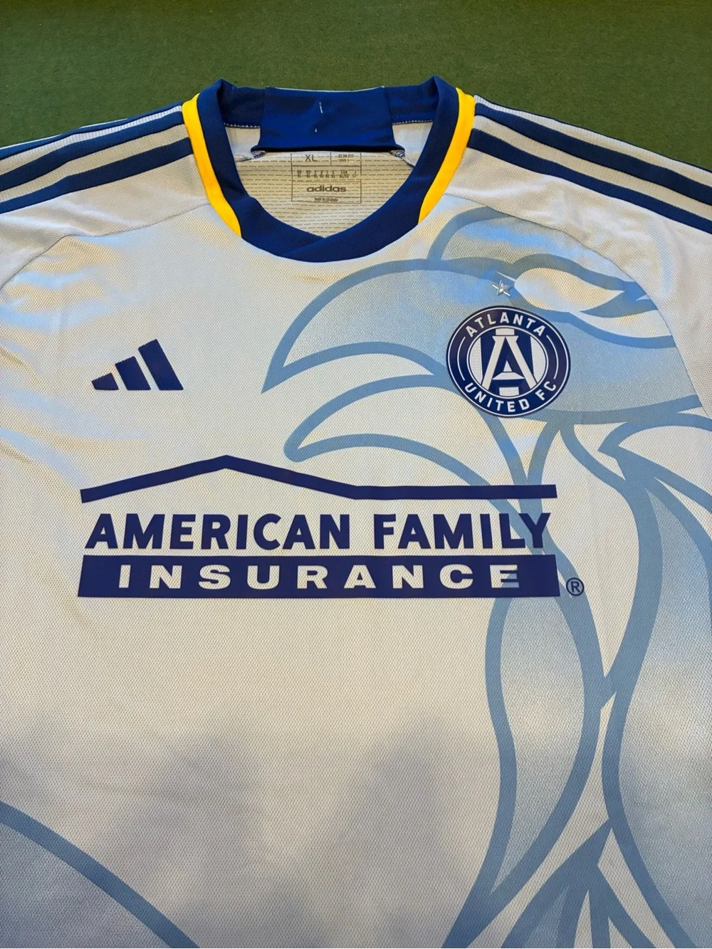Atlanta United FC adidas Men’s Light Blue The Resurgens Kit Authentic Jersey XL